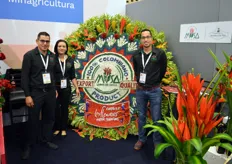 In Medellin, Musa grows about everything: flowers, greens, and even coffee! From left to right: Alex Rivillas, Sandra Ospina, and Pablo Zapata.